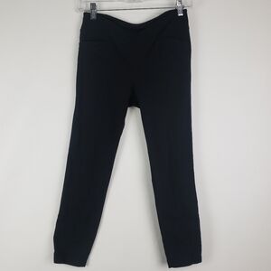 Athleta Black‎ Metro Crop Leggings small